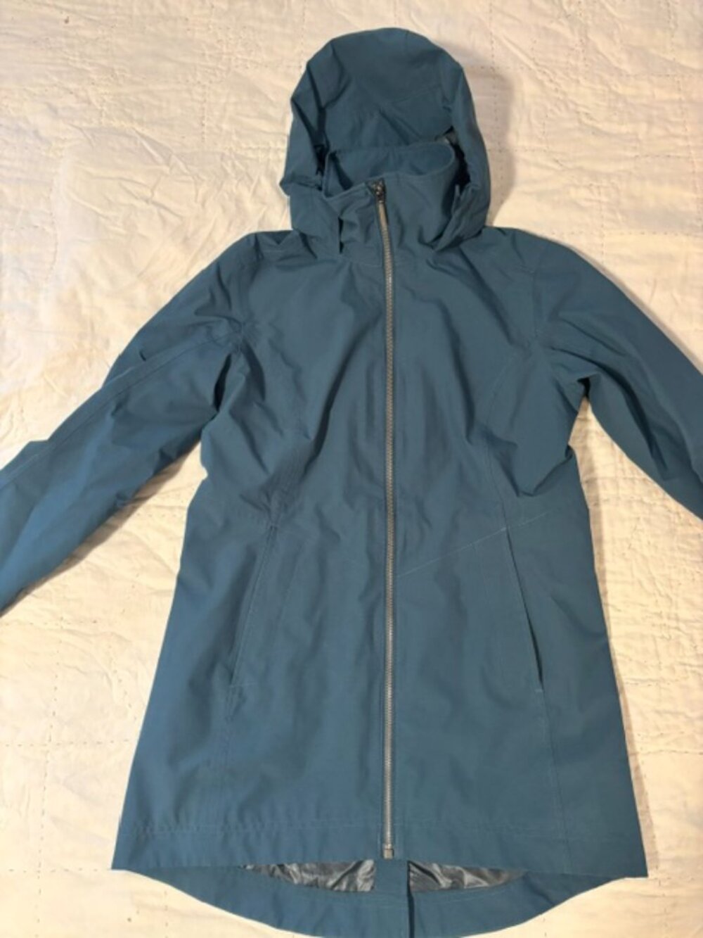 Women's Marmot size S blue rain jacket